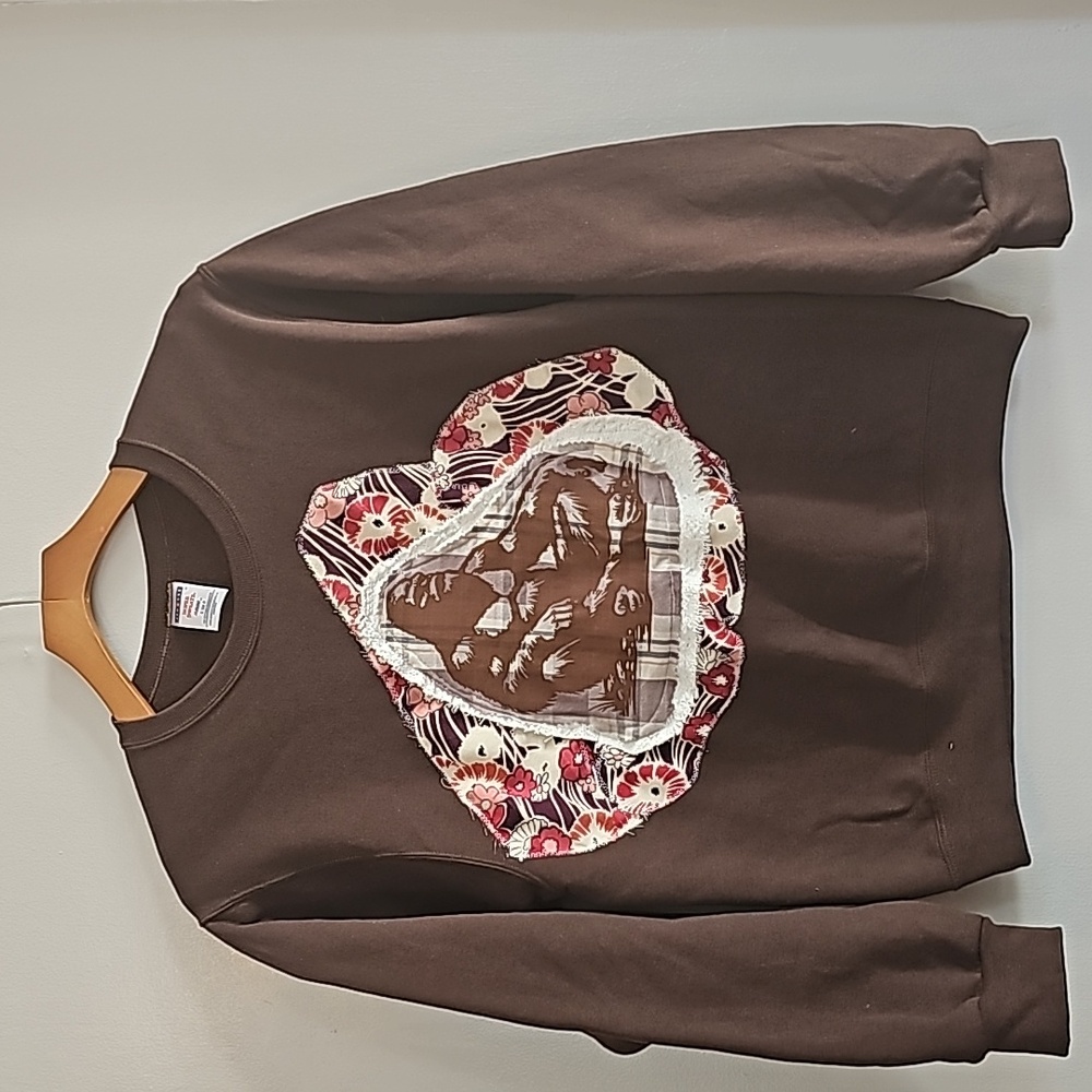 Upcycled Zen Squatch Crew Neck